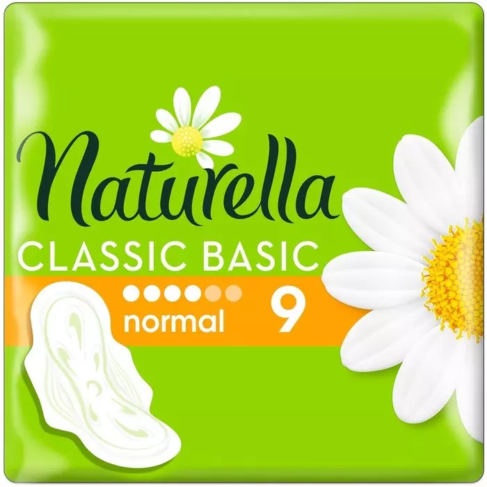 Прокладки Naturella Classic ароматизированные с крылышками 9 шт