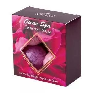 Набор бомбочек для ванны Ocean Spa Лепестки розы 4х40 г