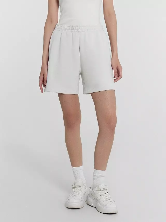 Шорты женские Mark Formelle 132358 дымка, р-р 164/170-110 (52 / XXL)