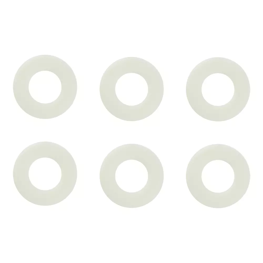 Резиновая прокладка 1/2&quot;, 6 шт, белый, MPF ИС.131188