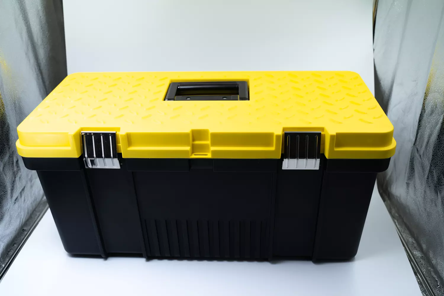 Ящик для инструмента ТЕК.А.ТЕК 22-1 черный/желтый