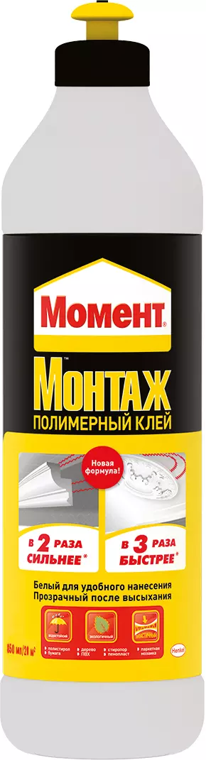 Клей полимерный Henkel Момент Монтаж 850 мл