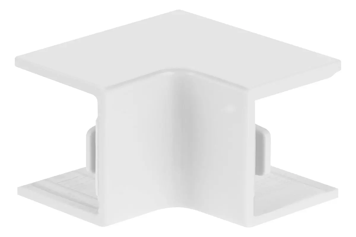 Угол внутренний для кабель-канала 16х16 мм белый 4 шт