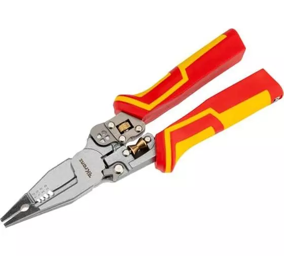 Плоскогубцы диэлектрические с тестером 210мм KRANZ PRO KR-12-4656-3
