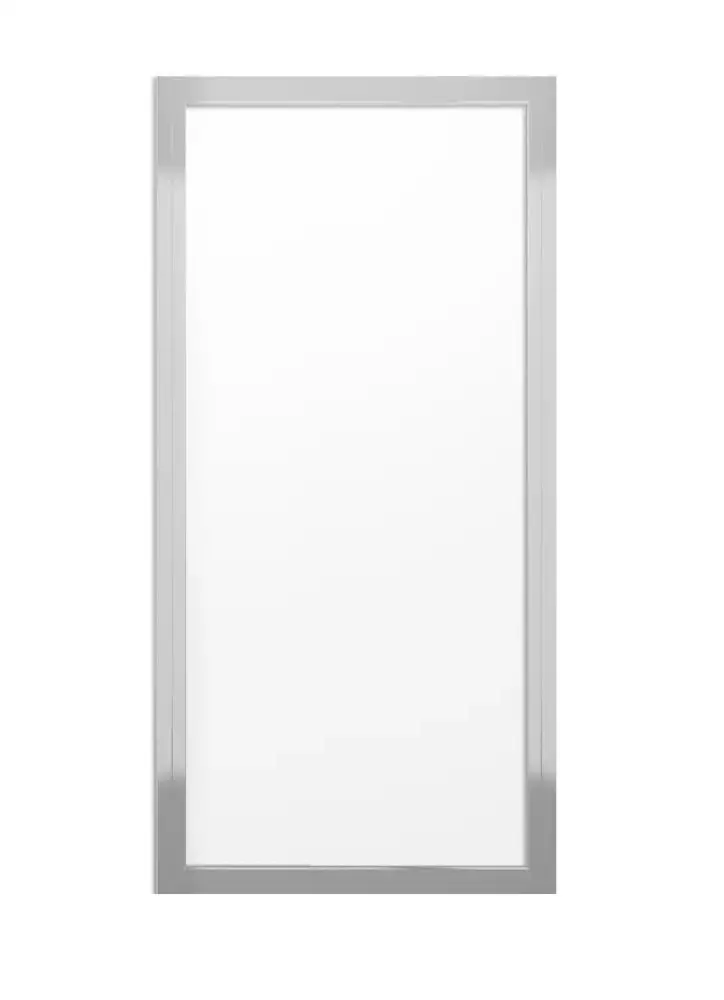 Ширма на ванну торцевая 75х140 см прозрачное стекло, профиль белый МЕТАКАМ ШСS_006177