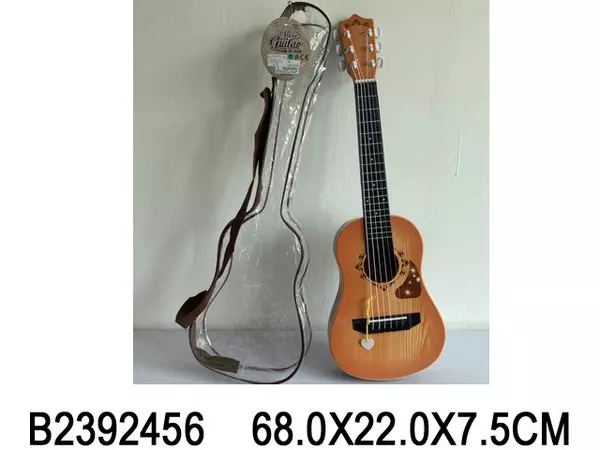 Гитара 68*22*7,5 см, в чехле 2392456