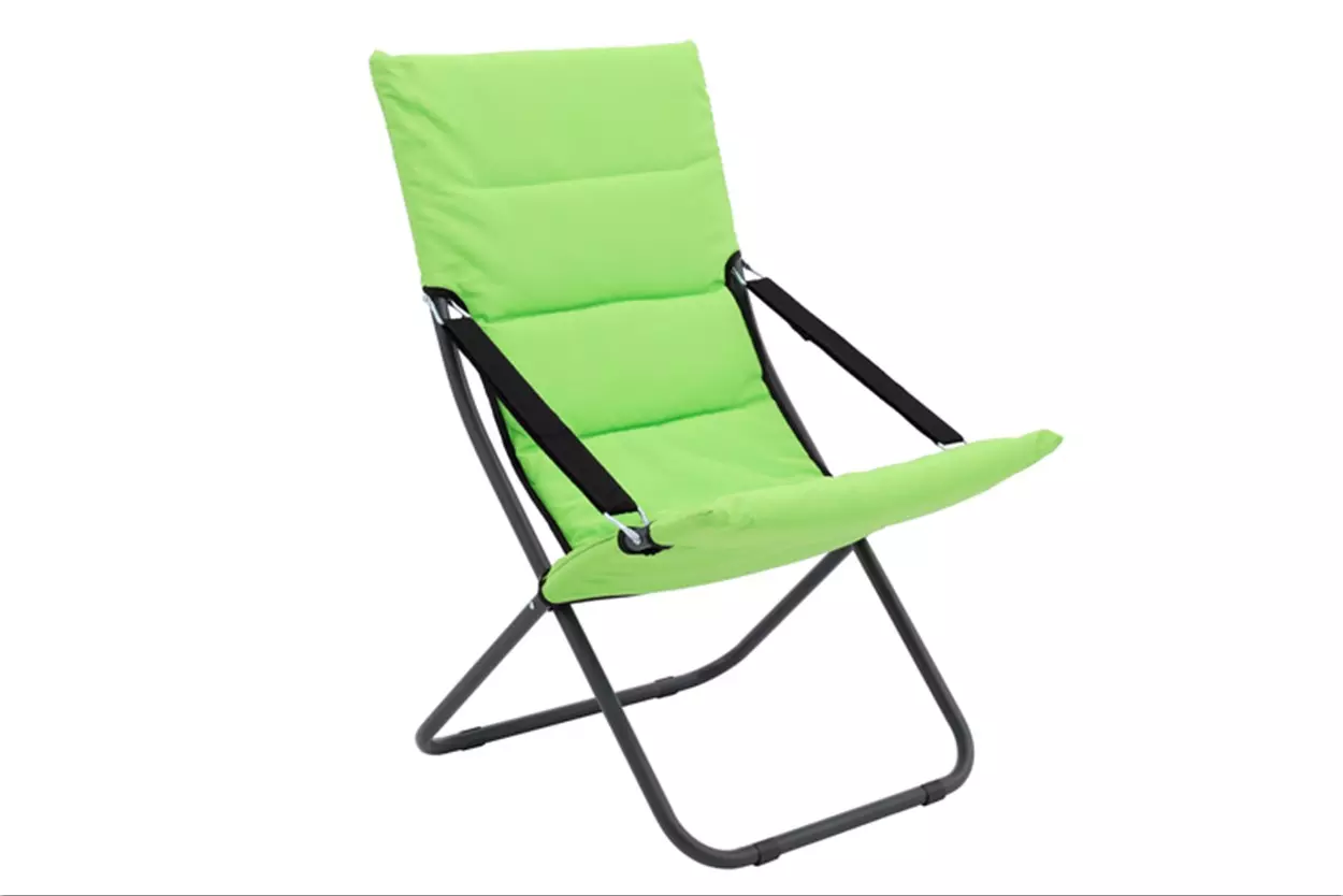 Складное кресло Nolita LOUNGE H95х62х85см, сталь 25мм с полимерным покрытием, макс 120кг арт.CFBX0058-2 Код266634