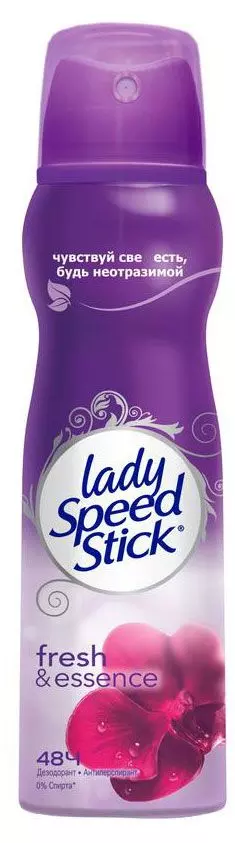 Дезодорант Lady speed stick Спрей Fresh&Essence с ароматом, вдохновленным Черной Орхидеей 150мл