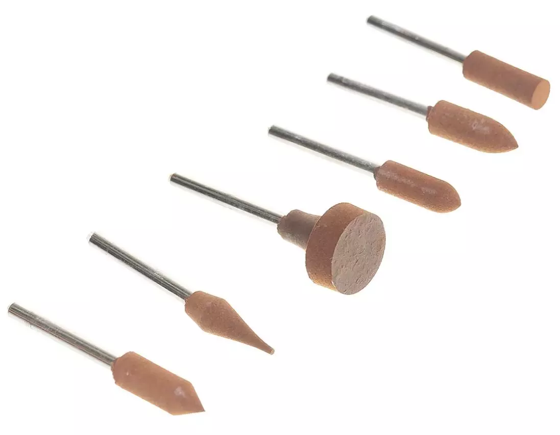 Набор полировальных резиновых насадок для гравера FIT 36922 6 шт