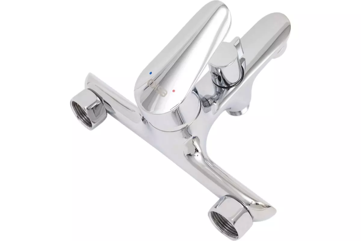 Смеситель для ванны, короткий излив, хром, без аксессуаров, ESKO Asti AT 54 w/a, латунь