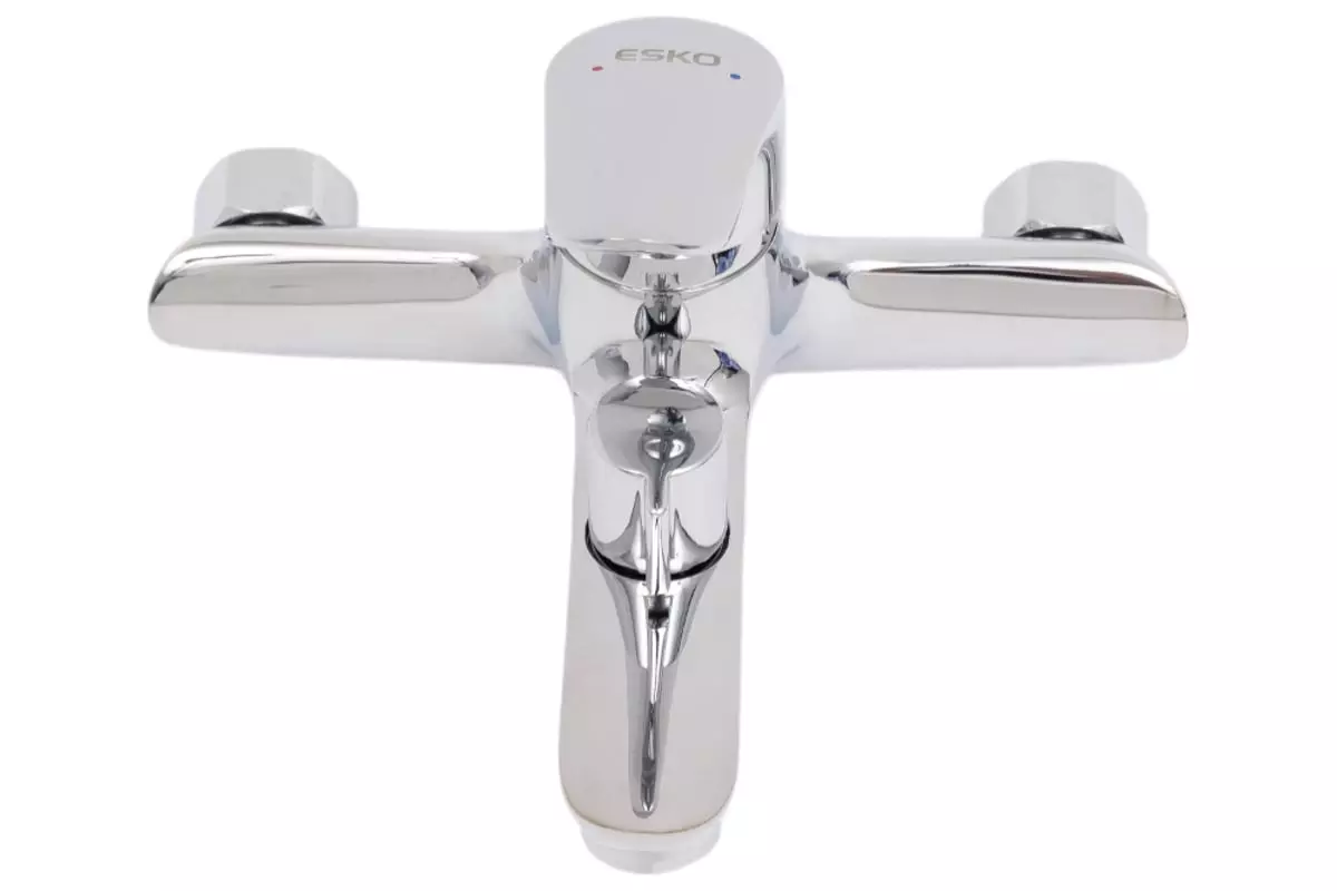 Смеситель для ванны, короткий излив, хром, без аксессуаров, ESKO Asti AT 54 w/a, латунь