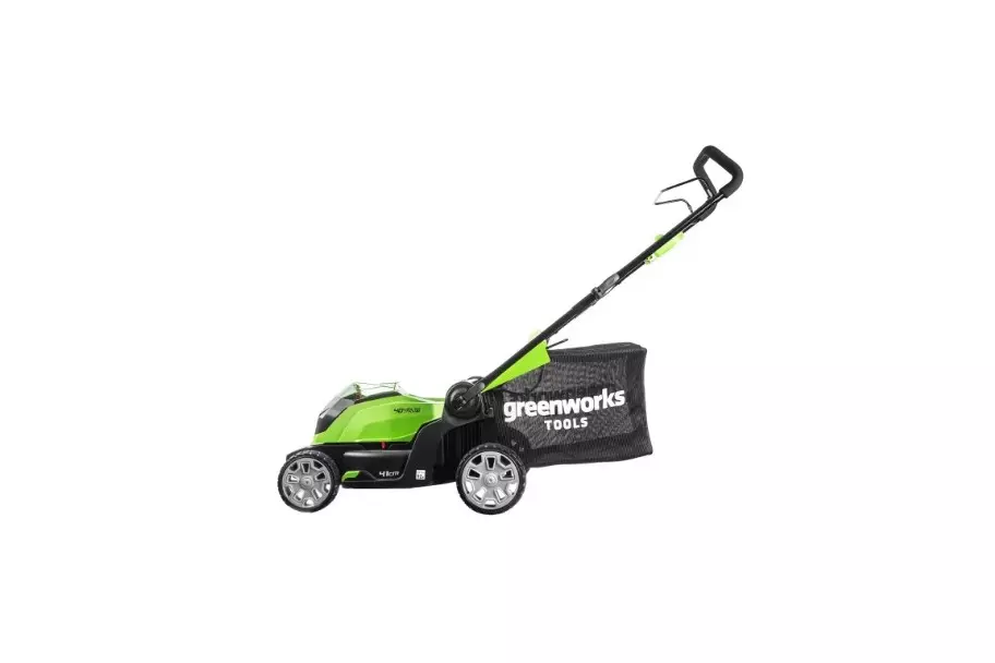 Газонокосилка аккумуляторная Greenworks , 40V, G40LM41K6, 40 см, без АКБ и ЗУ