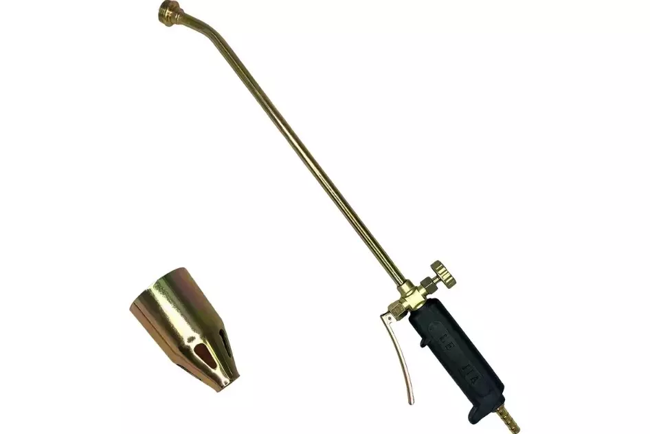 Горелка кровельная пропановая VertexTools 45 см, латунь 0841-45