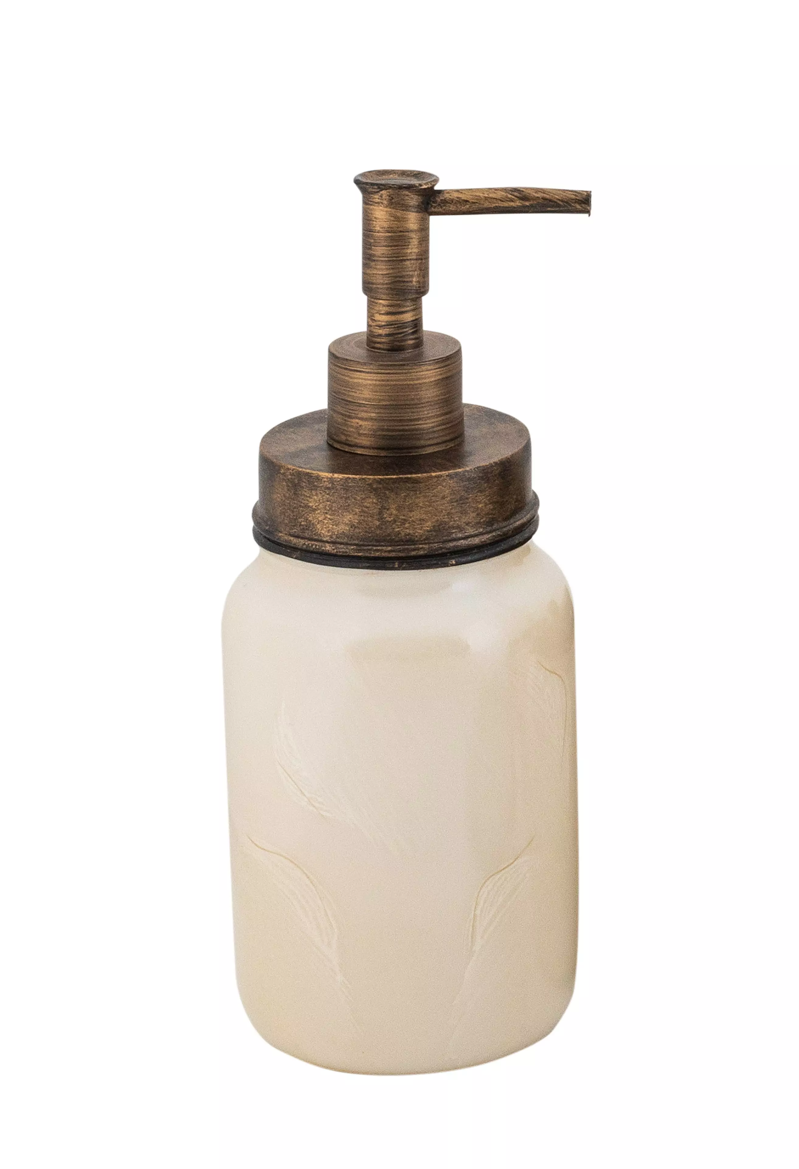 Дозатор для жидкого мыла ROME бежевый, полирезина SWT-5700-A