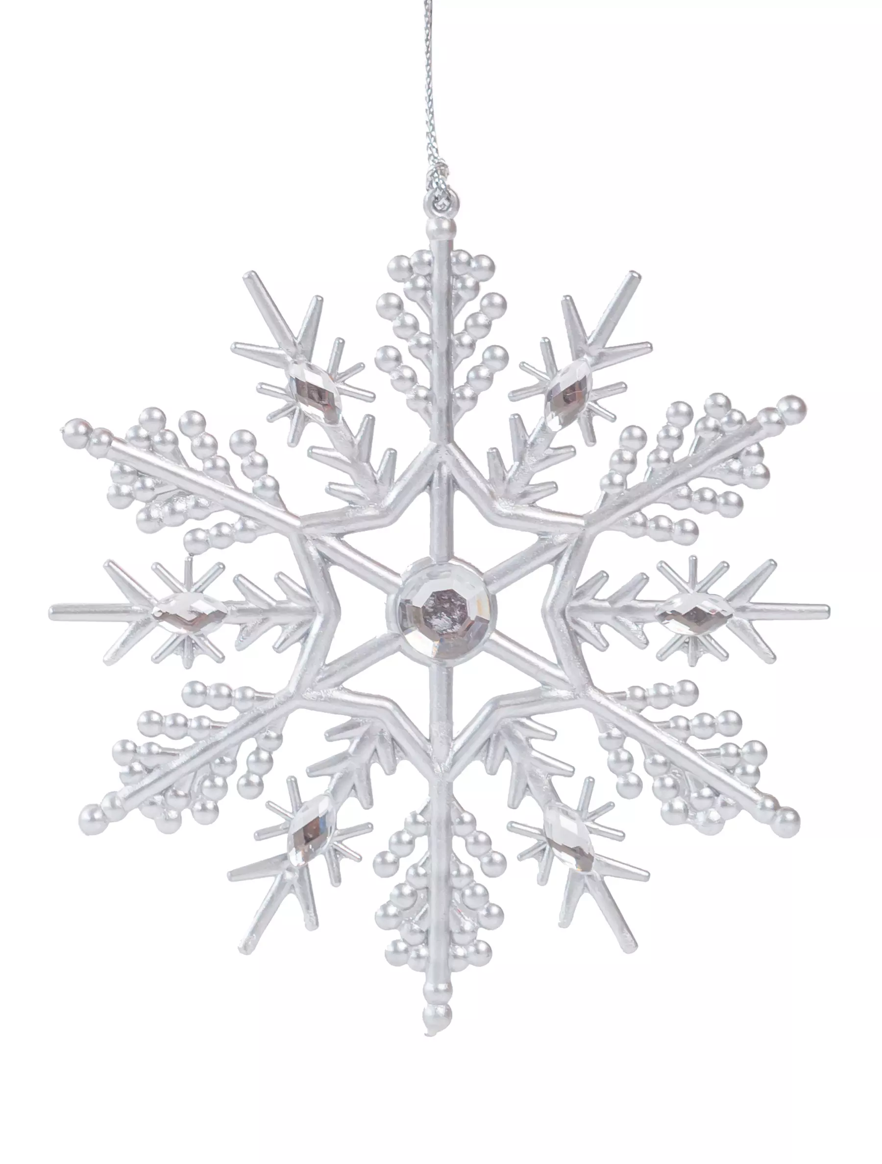 Новогоднее подвесное украшение из полипропилена / 10,5x9,5x0,3см 94421