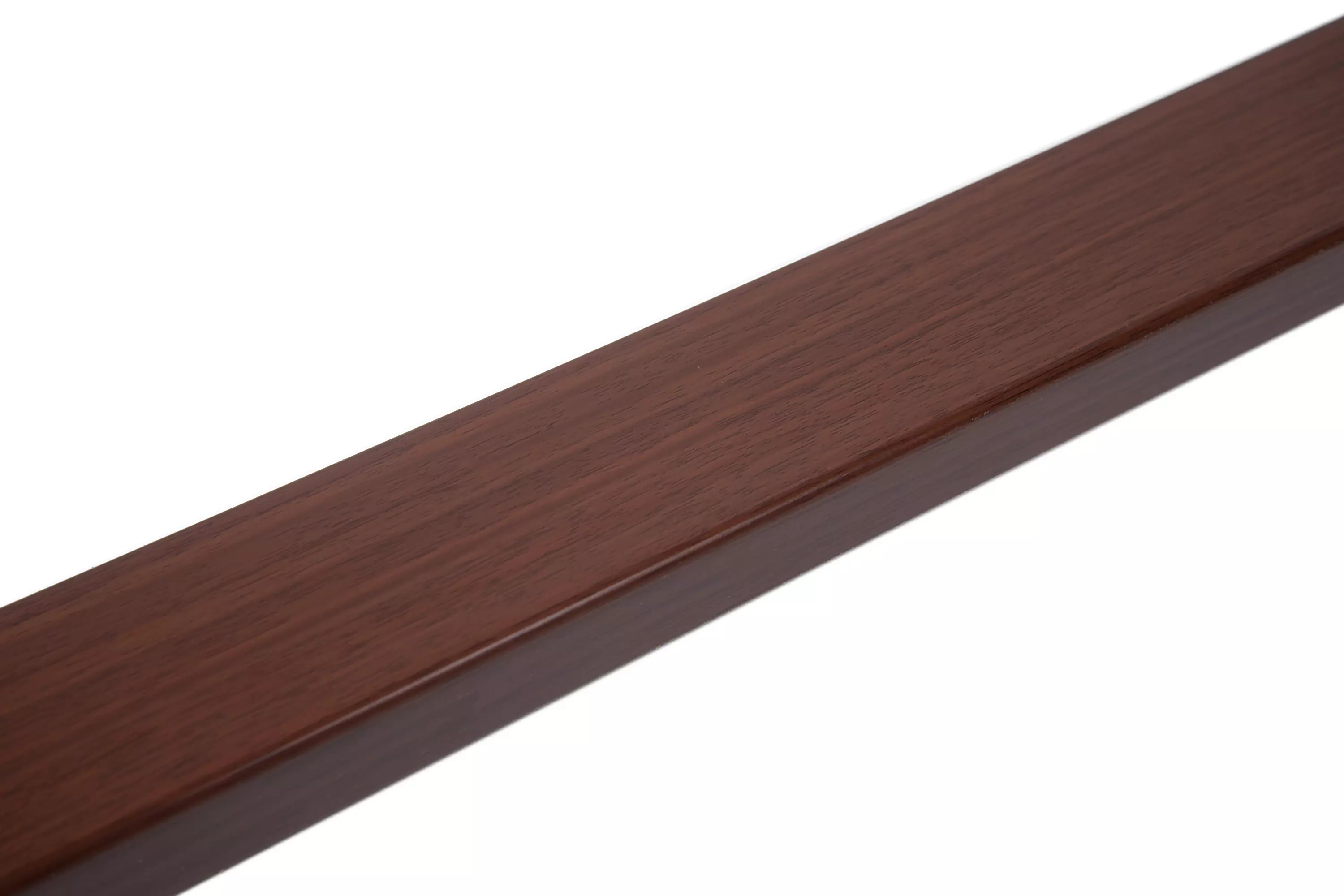 Карниз для штор 300 см двухрядный пластиковый орех Флагман