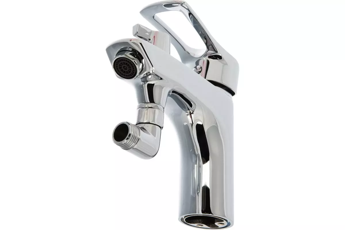 Смеситель на борт ванны на 1 отверстие, хром, Rossinka T40-38, латунь