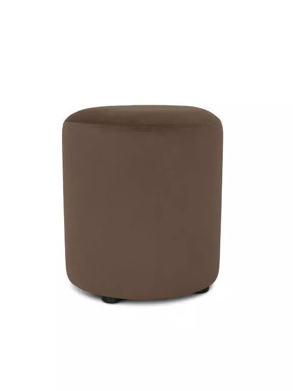 Пуф БОЧКА велюр конфетти корица