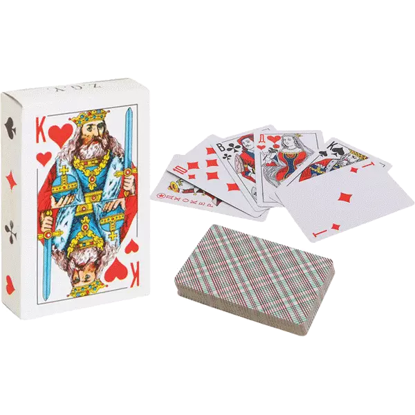 Карты игральные Attomex колода 54 карты, картонные, с ламинацией, в классическом дизайне, 9032801