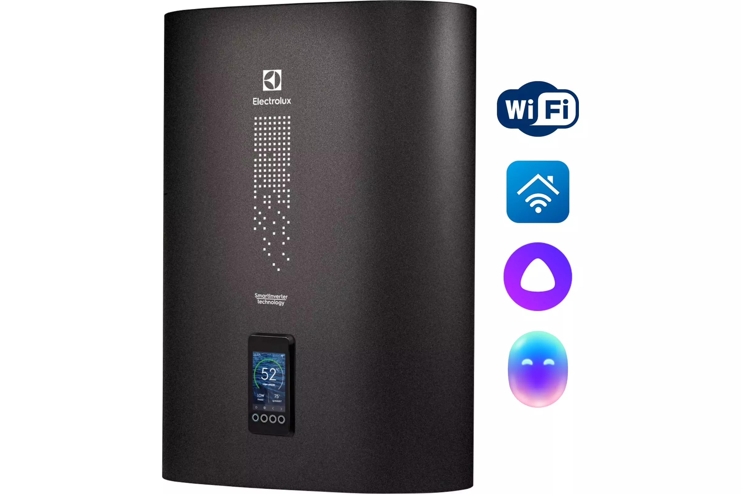 Водонагреватель электрический 30 л 2000 Вт Electrolux EWH 30 SmartInverter Grafit Wi-Fi графит, нерж. сталь