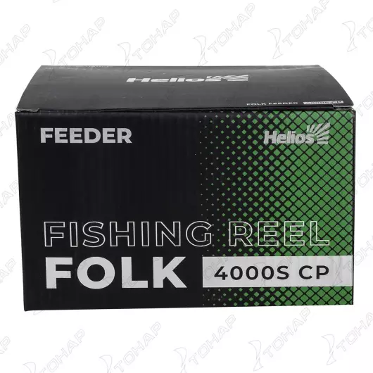 Катушка Folk feeder 4000S CP 4+1 подшип (HS-FF-4000S) Helios