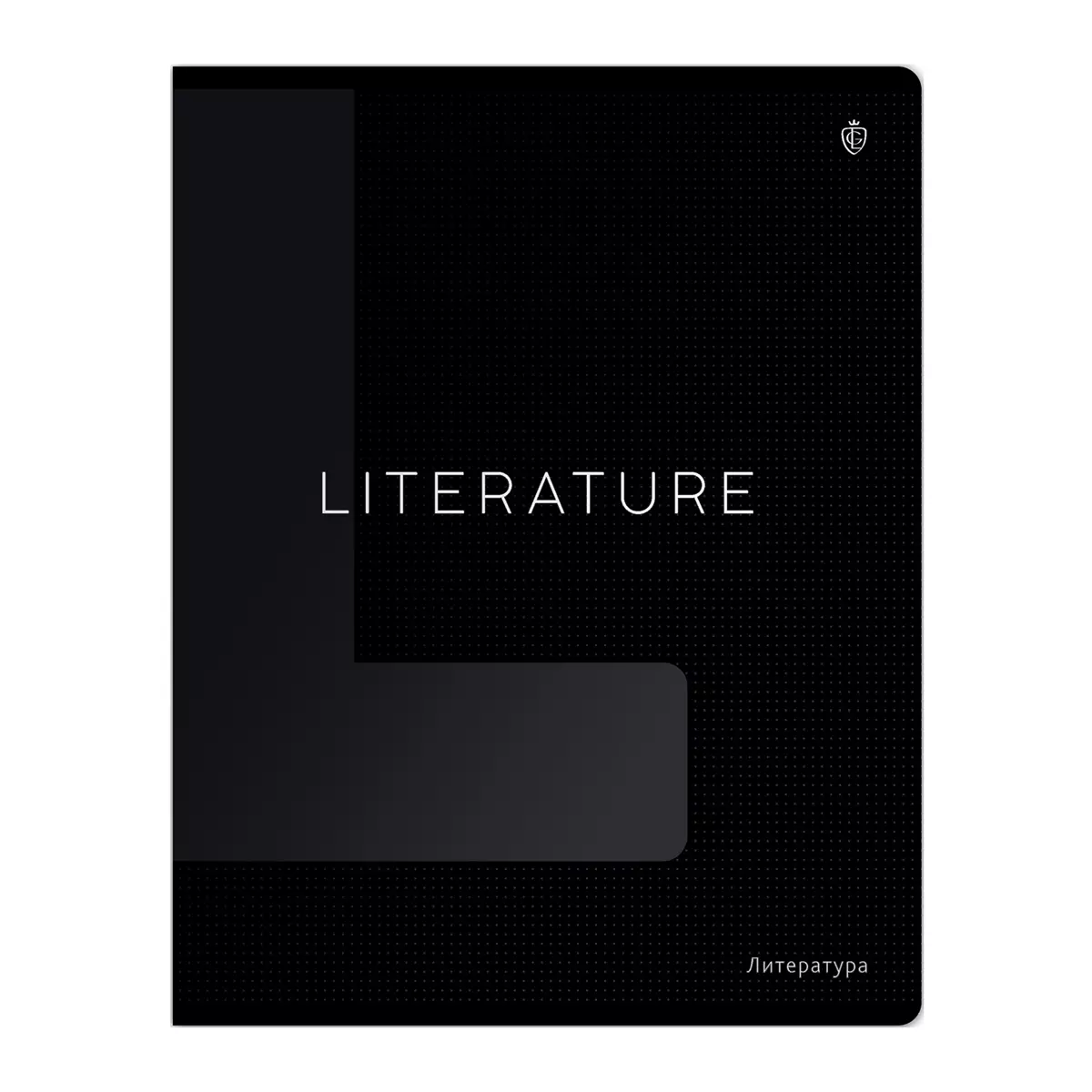 Тетрадь по Литературе, 48 листов, Greenwich Line Сolor black, софт-тач 