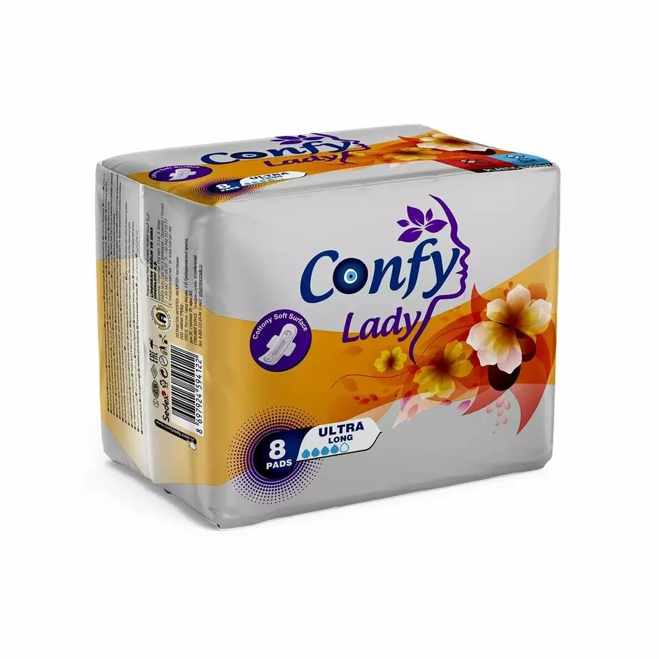 Прокладки CONFY ULTRA LONG 8шт