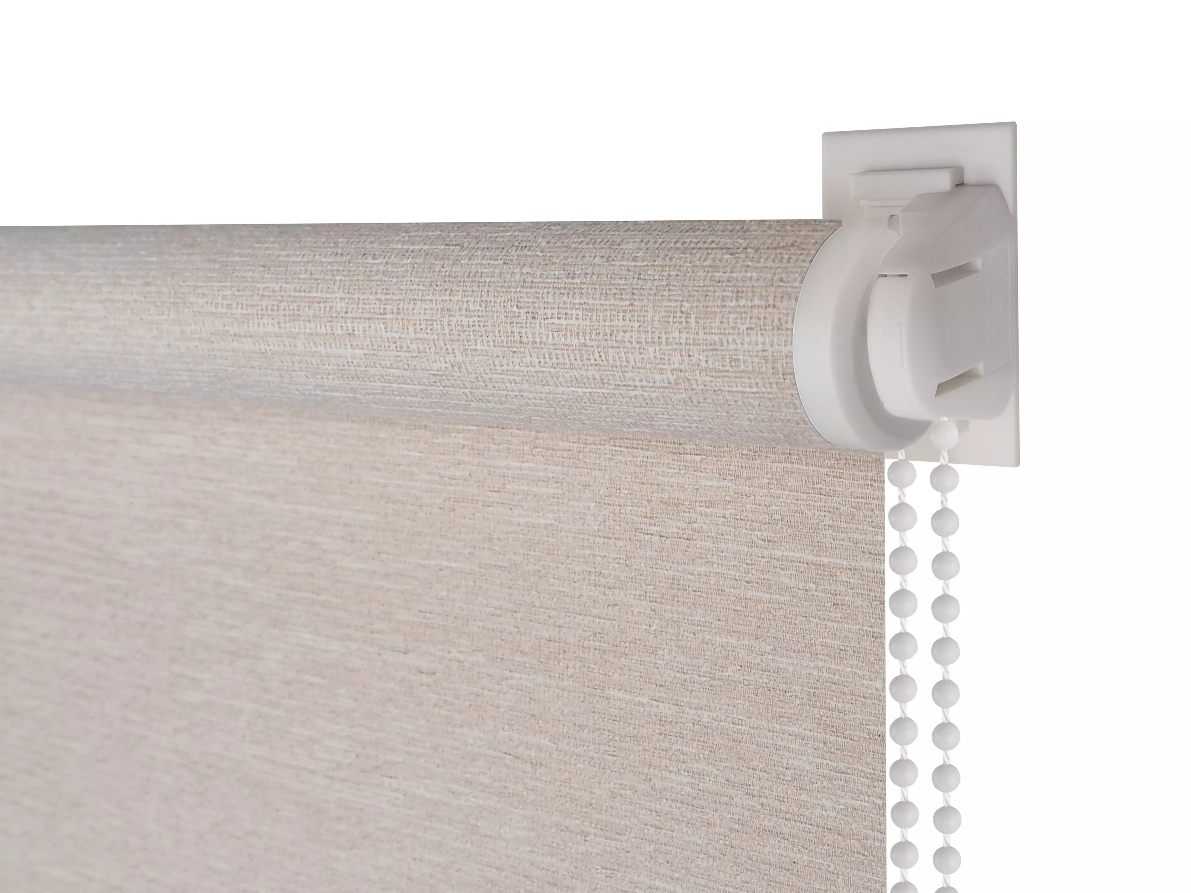 Рулонная штора вельвет 180 (176)*180 см бежевый Магеллан