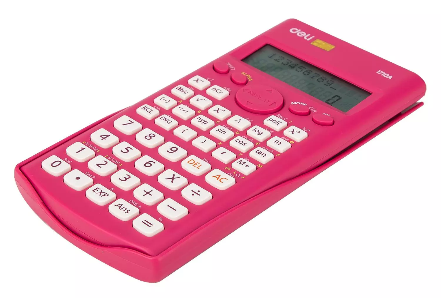 Калькулятор DELI E1710A/RED 12 разр. научный красный 240 функций