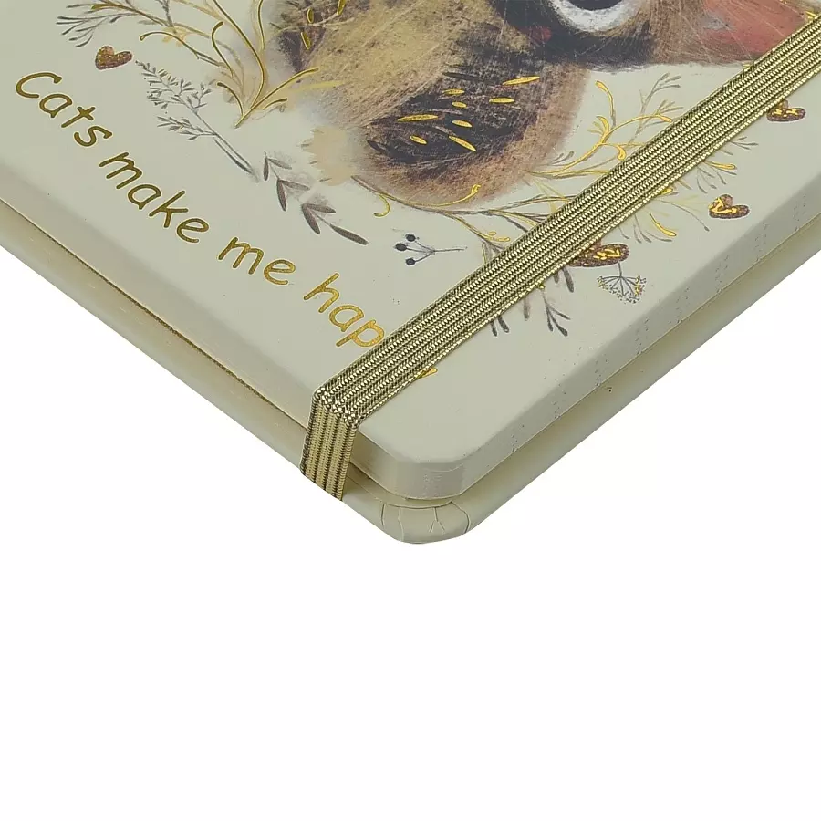 Записная книжка А6 100 л. 70 г/м2, линия, на резинке "ПРОСТО ЛЮБОВЬ" BrunoVisconti 3-478/13