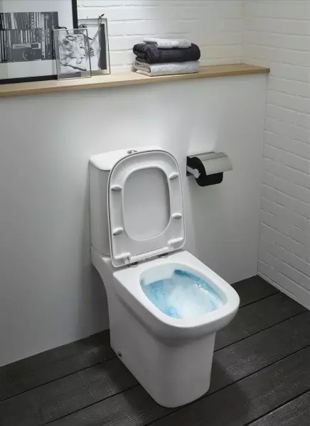 Унитаз Jacob Delafon Vox UJN102-00 Rim, универс. вып. Vario, 66,6*36 + ETM212-00 + сиденье