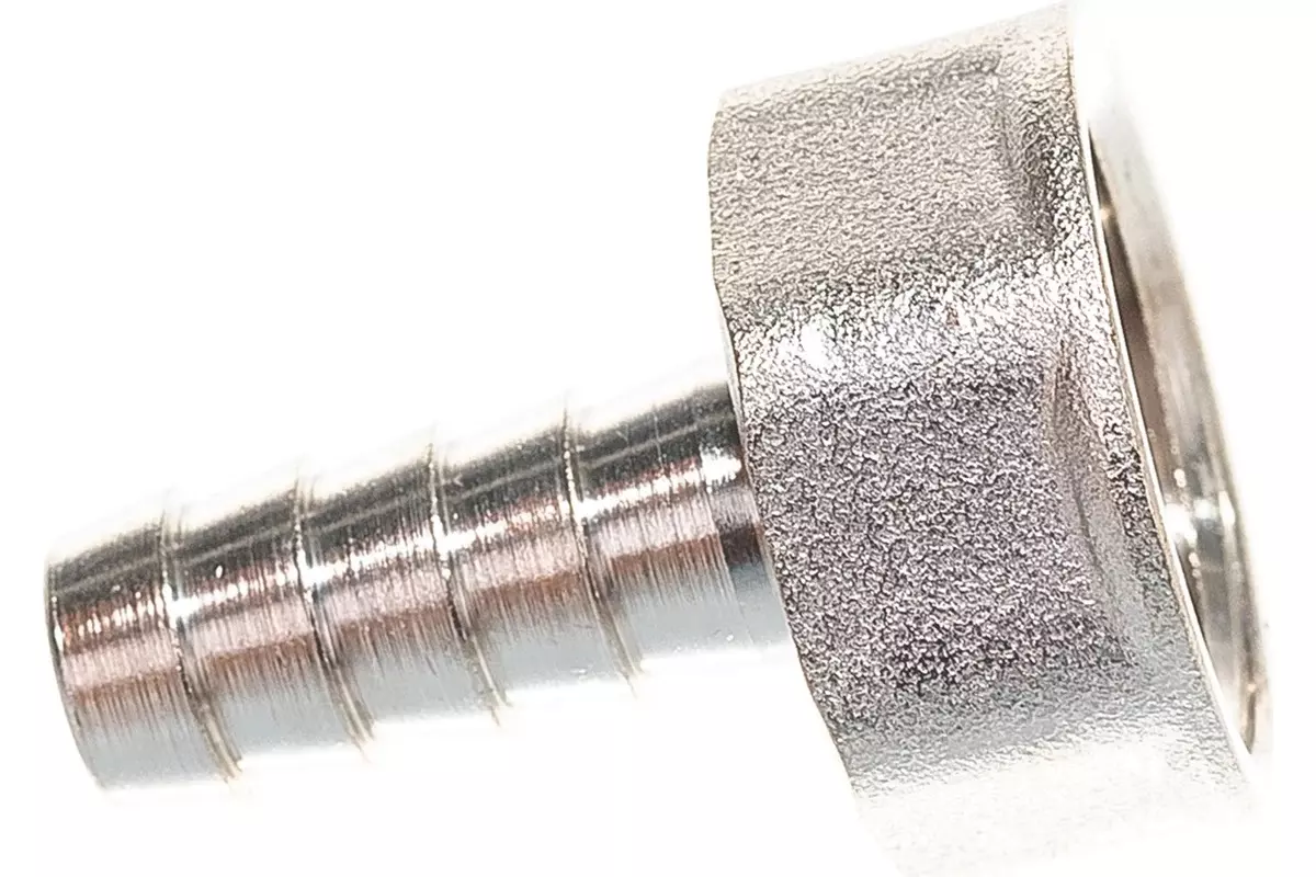 Штуцер для шланга 1/2&quot;х10 мм, ВР, никель, CTM 