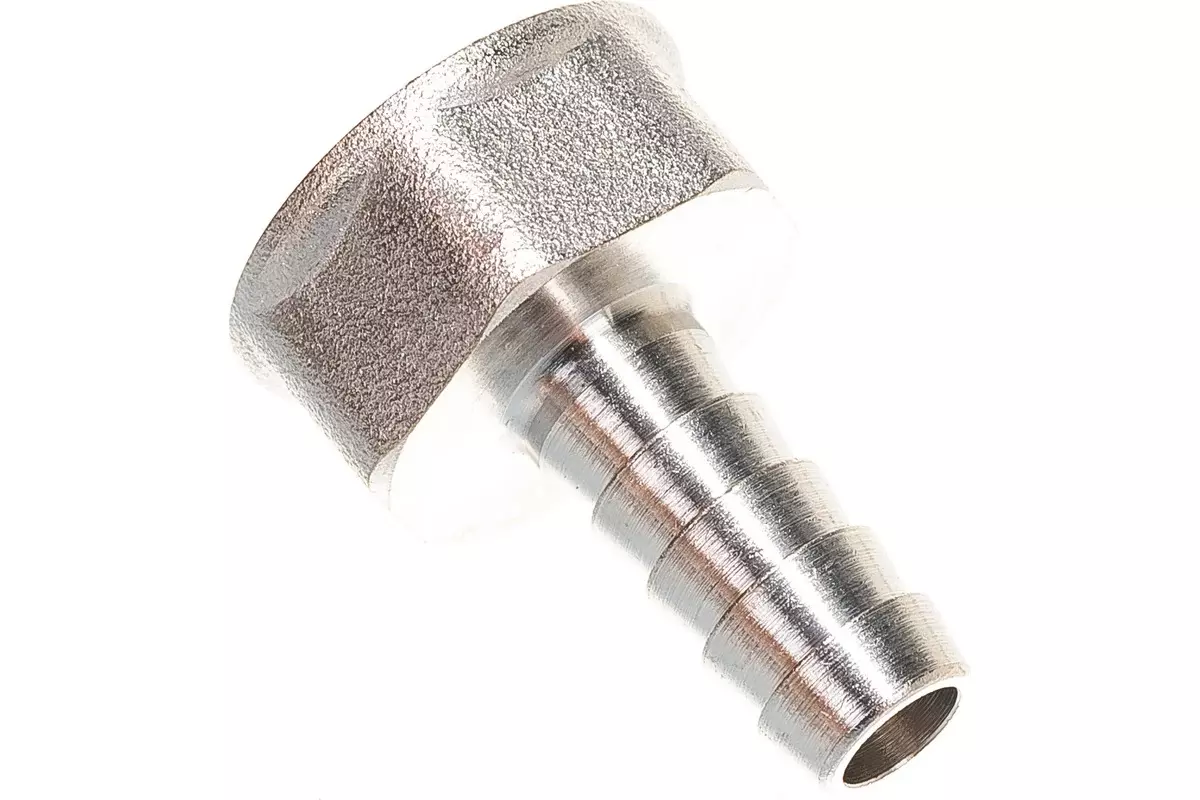 Штуцер для шланга 1/2&quot;х10 мм, ВР, никель, CTM 