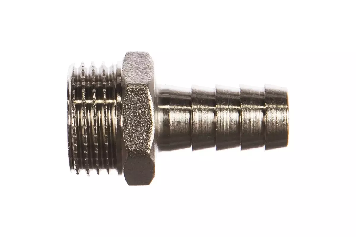 Штуцер для шланга 1/2&quot;х12 мм, НР, никель, CTM
