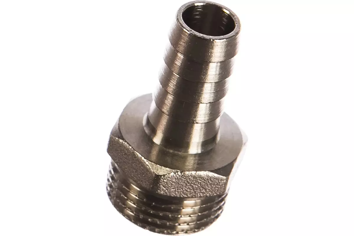 Штуцер для шланга 1/2&quot;х12 мм, НР, никель, CTM