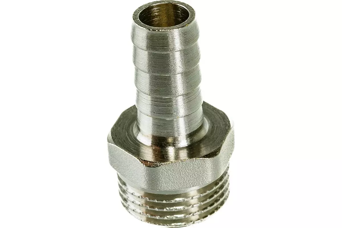 Штуцер для шланга 1/2&quot;х12 мм, НР, никель, CTM