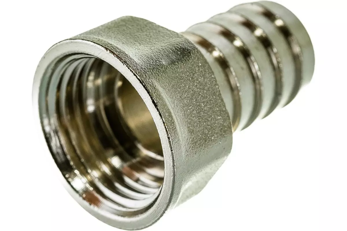 Штуцер для шланга 1/2&quot;х16 мм, ВР, никель, CTM 