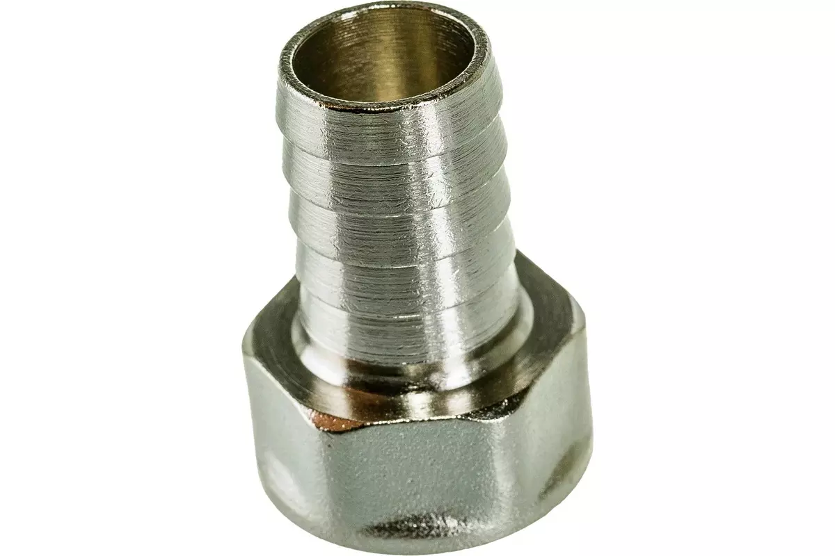 Штуцер для шланга 1/2&quot;х16 мм, ВР, никель, CTM 