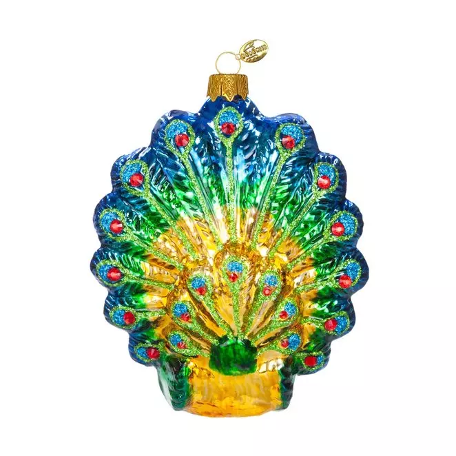 Формовая игрушка Павлин изящный 12 см Коломеев ФУП4-2488