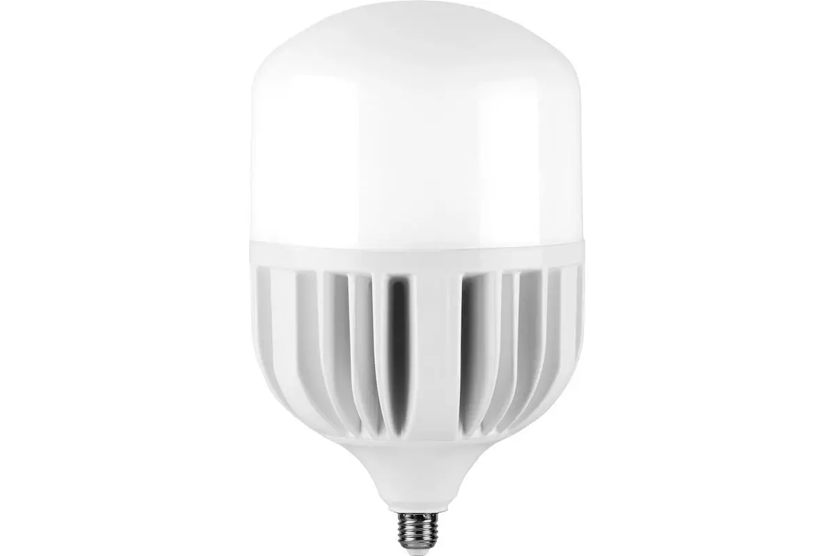 Светодиодная лампа Е27/Е40 220В 150Вт 6400К холодный свет SAFFIT 55144