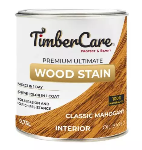 Масло тонирующее TimberCare 350014 цвет классический махагон 0,75л