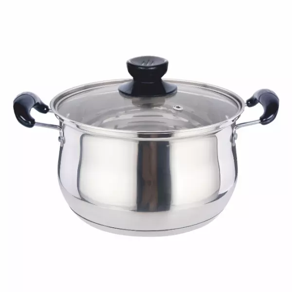Кастрюля 4,2 л 22 см &quot;CLASSIC&quot; нержавеющая сталь+ крышка SA-P1022 