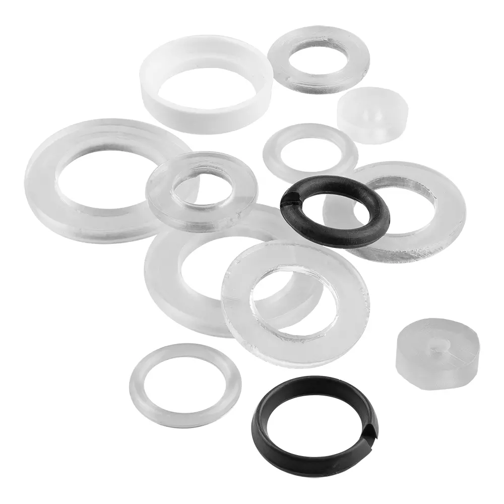 Набор прокладок для смесителя Сантехник №2 (силикон), MP ИС.130256