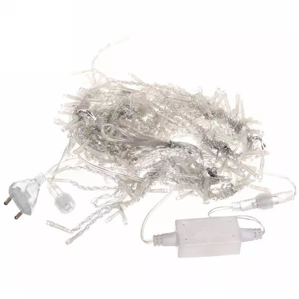 Уличная гирлянда Занавес 1,5х2 м 320 ламп теплый белый (1 режим мерцание) 183-173