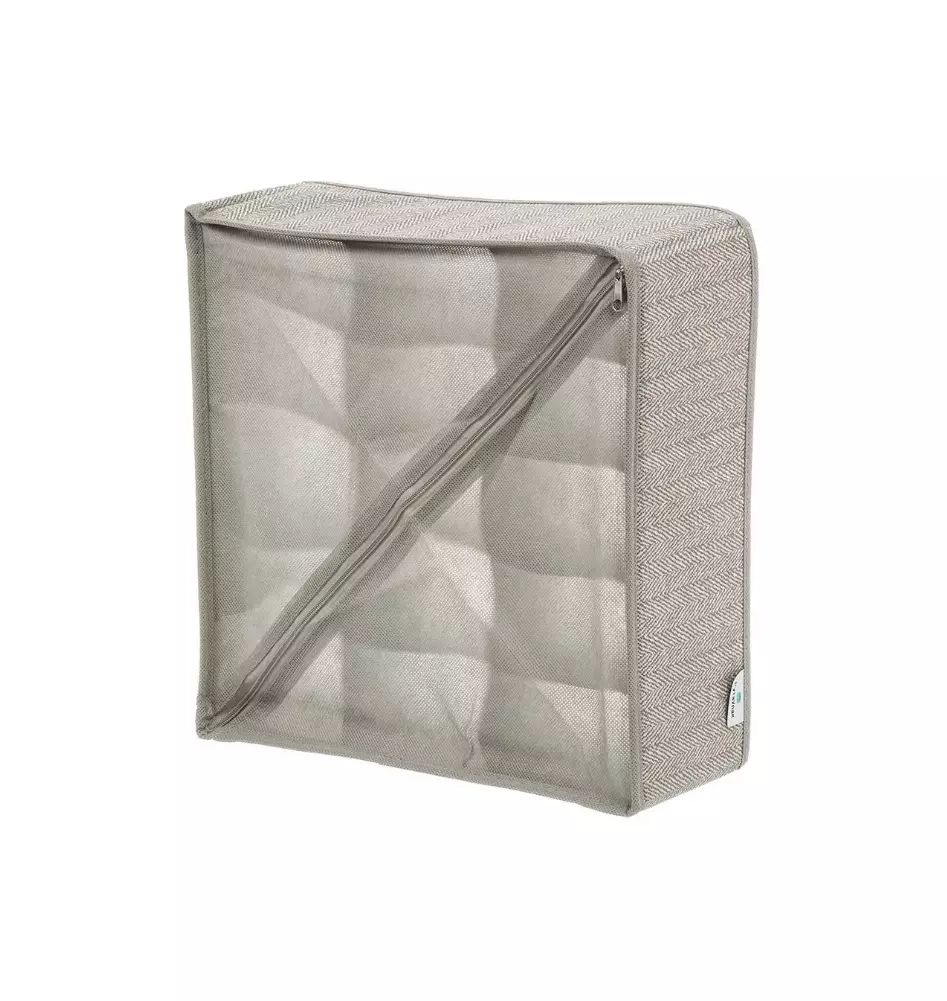 Органайзер для хранения белья 15 секций 30x30x11 Д70702.047 серый