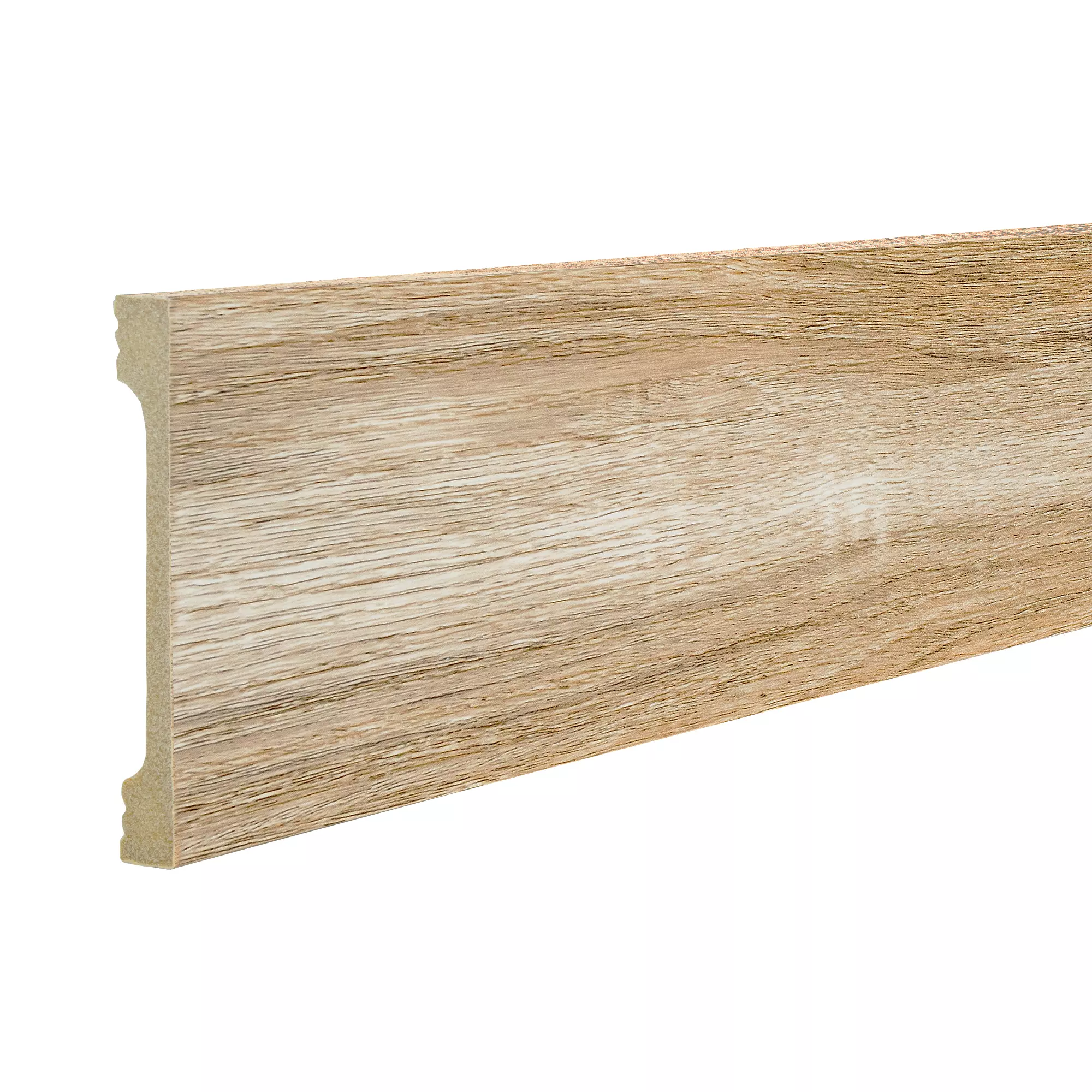 Плинтус напольный Grace PS WOOD MK 80L.01 2000х80х11 мм Дуб Льняной