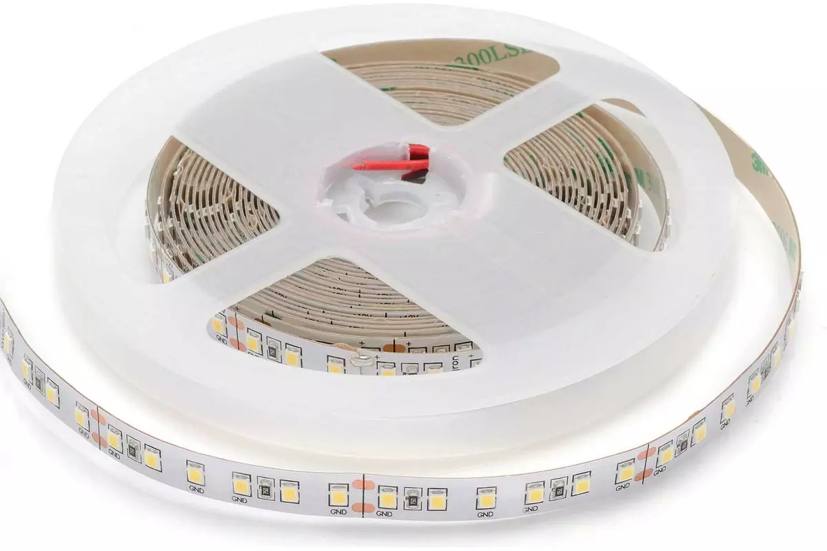 Светодиодная лента 24В 14,4Вт/м 800Лм/м 3000К 5м 10мм CRI&gt;80 SMD5050 60шт/м IP20 Apeyron 00-338