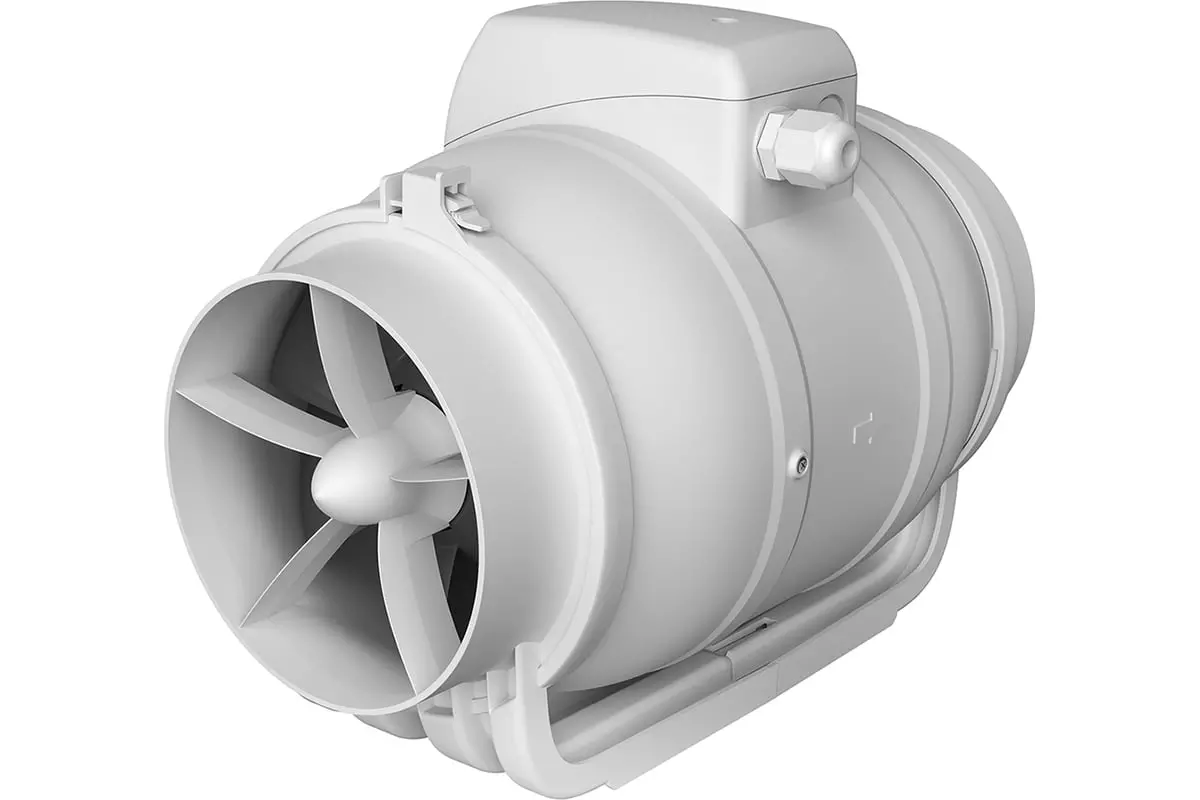Канальный вентилятор осевой D-125 TYPHOON 125 2SP ERA PRO (V=240/355m3/h) 2 скорости