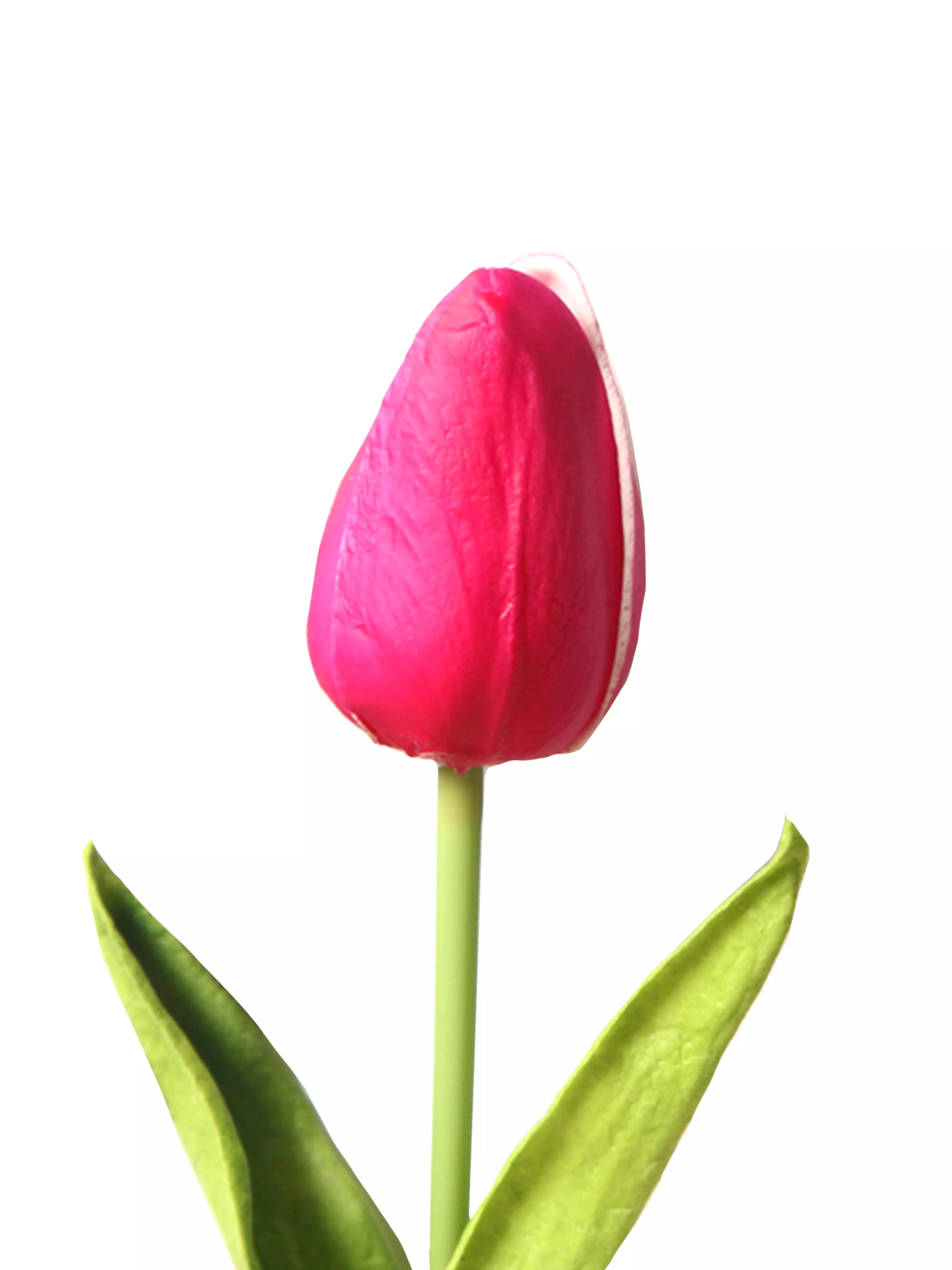 Цветок искусственный Фиолетовый Тюльпан 34х3,5х3,5 см, 88293