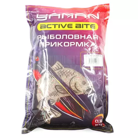 Прикормка для рыбалки Yaman Лещ (жареные семечки), 900 г